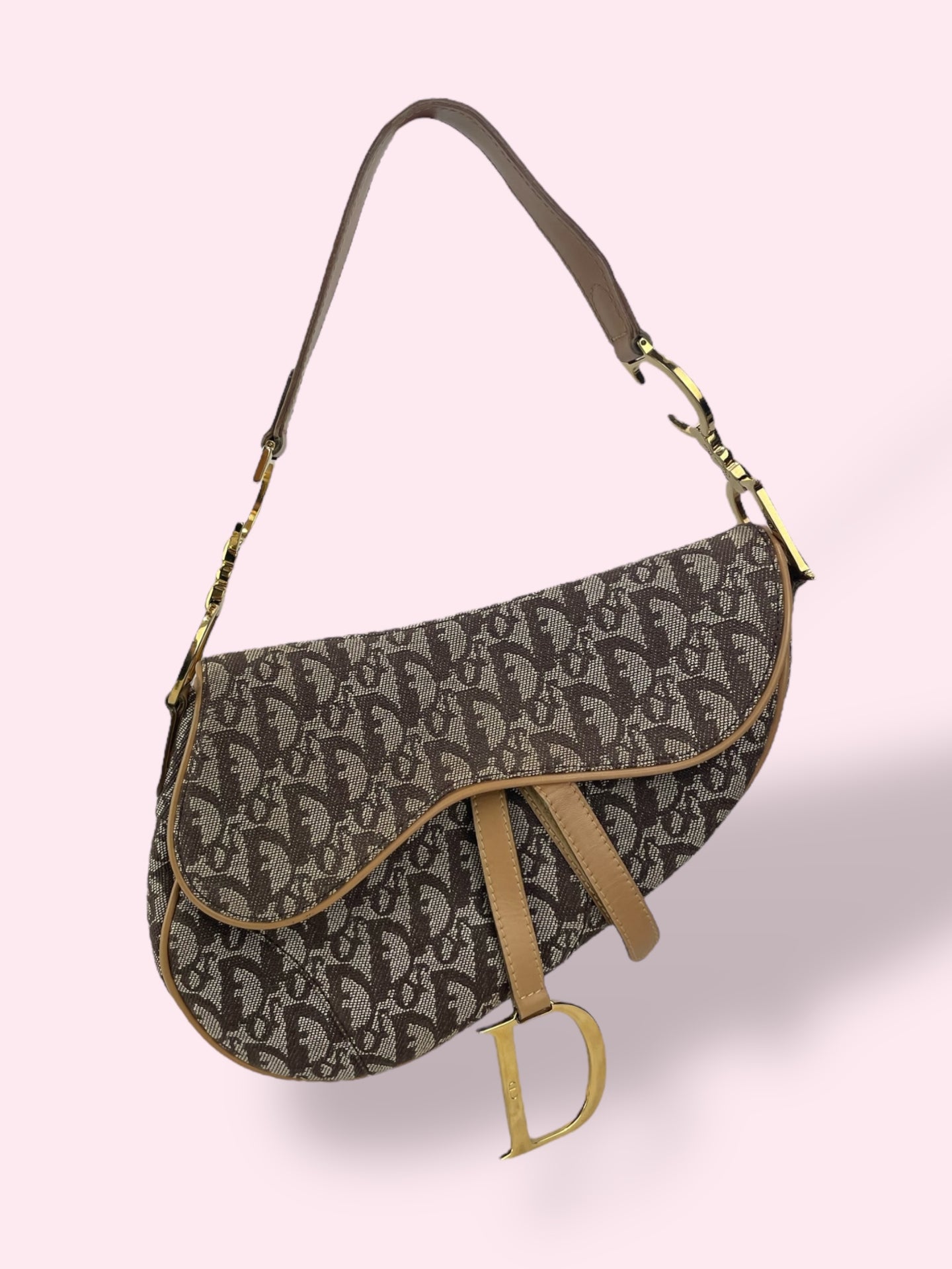 DIOR SADDLE BEIGE
