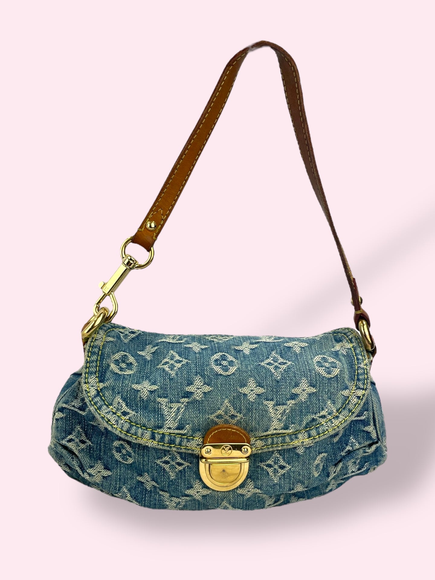 LOUIS VUITTON BAGGY BAG DENIM