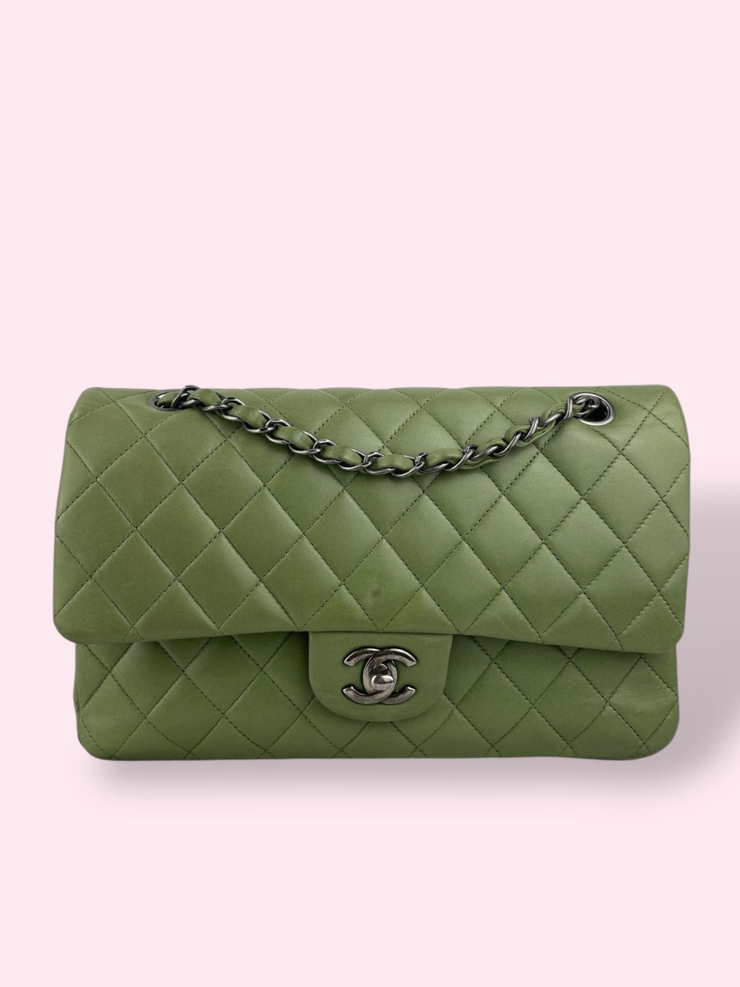 CHANEL CLASSIC FLAP VERDE