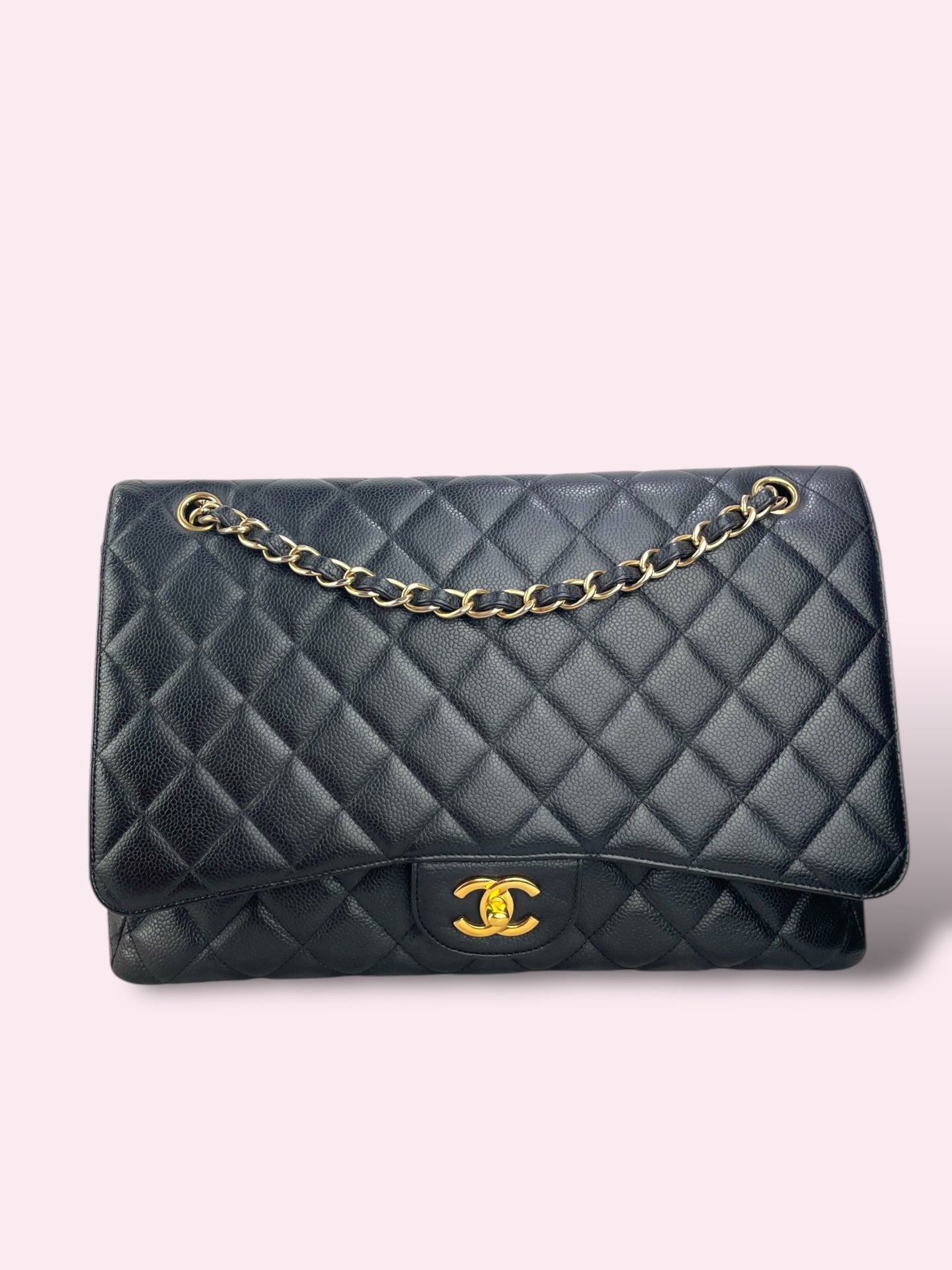 CHANEL MAXI JUMBO SINGLE FLAP